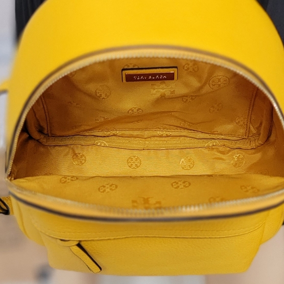 ⚠️LAST 1⚠️ Tory Burch Thea Mini Backpack Yellow - Picture 3 of 8